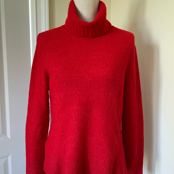 Wool Alpaca Turtleneck Sweater S - Picture 2 of 9